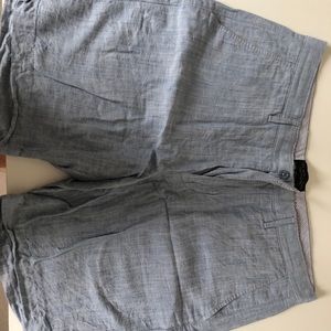 Men’s Bloomingdales linen/cotton 34W shorts